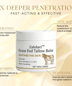ZAKDAVI™ Grass Fed Tallow Balm