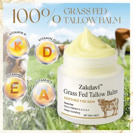 ZAKDAVI™ Grass Fed Tallow Balm