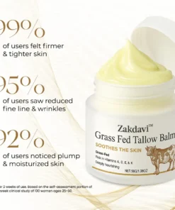 ZAKDAVI™ Grass Fed Tallow Balm