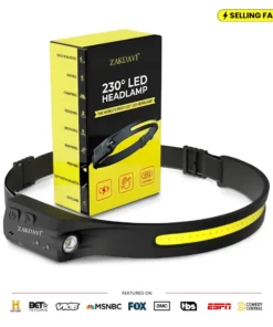 ZAKDAVI™ 230° Headlamp