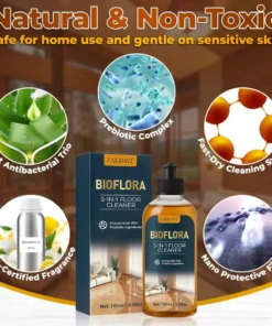 ZAKDAVI™ 5-in-1 Floor Cleaner - Fast-Drying, Antibacterial, and Eco-Friendly Solution