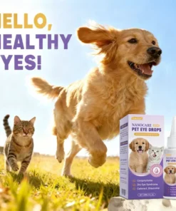 Zakdavi™ NanoCare Pet Eye Drops-Relieves Conjunctivitis, Dry Eyes, Cataracts, and Keratitis